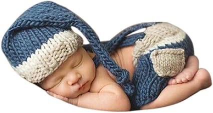 Dayan Ensemble De Bonnet Et Surcouche Au Crochet Pour Bebe Bleu 3 Nouveau Ne Amazon Fr Bebes Puericulture