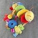 NUOLUX Kid Baby Crib Cot Pram Hanging Rattles Spiral Stroller Car Seat Toy with Ringing Bell