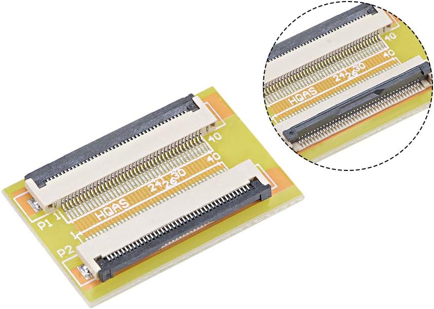 sourcing map 0.5mm Pitch 40 Pin to 40 Pin Extension Connector Aapter for FFC FPC Cable Extend ZIP HDD - Image 4