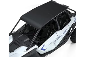 KIWI MASTER Aluminum Roof for 2020-2026 Polaris RZR Pro XP 4, Pro S 4, Turbo R 4 Accessories 4-Seat Hard Roof Top Black OEM Style 2883990-458