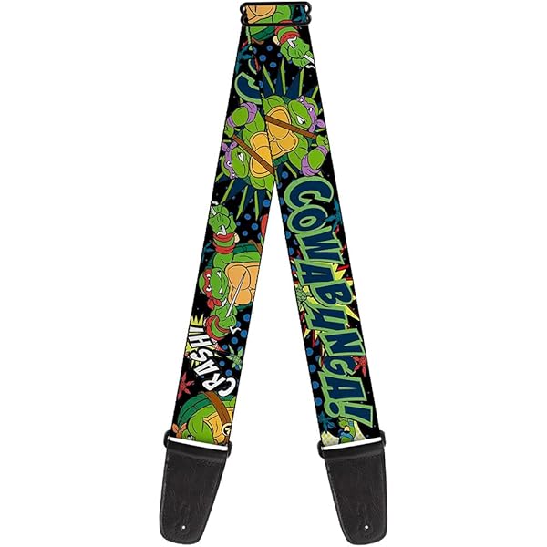 Amazon.com: Nickelodeon Guitar Strap, TMNT Ninja Turtles