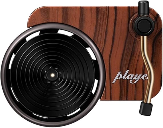 Amazon Co Jp Sengmu車用芳香剤 蓄音機レコードプレーヤーデザインターンテーブルディフューザー ドラッグストア