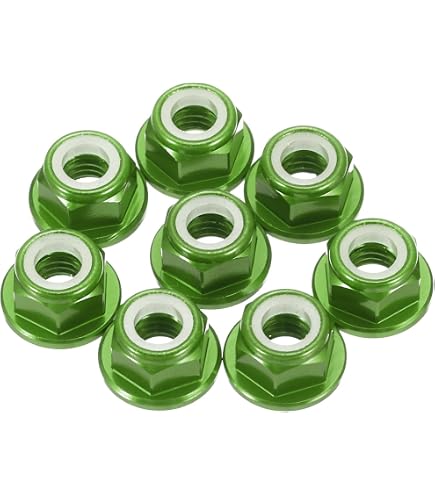 Amazon.com: Traxxas 1747R Blue-Anodized Aluminum 4mm Flanged