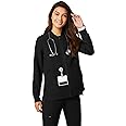 FIGS Bellery Scrub Jacket for Women — 7 Pockets, Bomber-Inspired Fit, Ribbed Collar, 4-Way Stretch Women’s Scrub Jacket