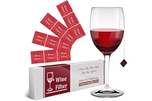 Wine Purifier to Reduce Sulfite and Histamine: Alleviates Headaches, Prevent Wine Sensitivities (12 Packs)