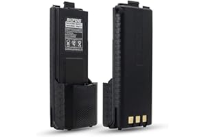BENTMAX UV 5R Battery BL-5 Walkie Talkie Battery Replacement 3800mAh Li-Ion Rechargeable for Baofeng UV-5R BF-F8HP (1 Pack)