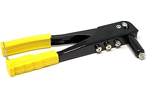 Redline Tuning Light Duty Hand Riveter (Capable of 3/32", 1/8", 5/32" & 3/16" rivets, includes wrench) Pop Rivet Gun