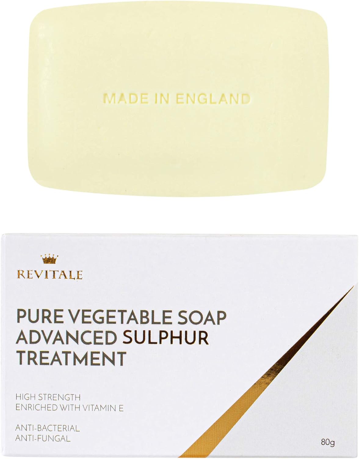 Revitale Pure Vegetable Advanced Sulphur Soap Treatment 80g