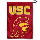 College Flags & Banners Co. Southern Cal USC Trojans Trojan Head Garden Flag