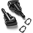 2 Pack Windshield Washer Nozzle Kit for Dodge Charger Grand Caravan Avenger Durango Ram 1500 2500 3500, Jeep Grand Cherokee, 