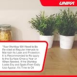 Unika Solid Wood Worktop Oil 1L Fast Cure Water Resistant UK Brand view 4