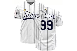 ETKWQPG Men's Stitched 99 Baseball Jersey 90s Hip Hop Button Down Baseball Shirts for Party