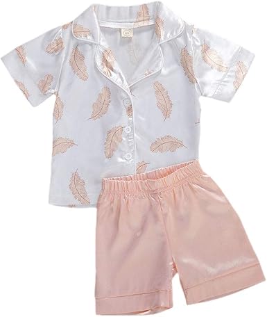baby girl shorts pajamas