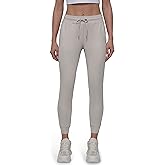 DKNY Womens High Waist Slim Fit Jogger Sweatpant
