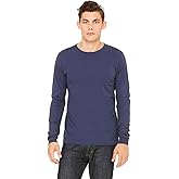 Bella + Canvas Unisex Jersey Long-Sleeve T-Shirt XS NAVY