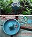 6pcs Plant Automatic Dripping Watering Device with Adjustable Flow Rate for Vacation Plant Watering