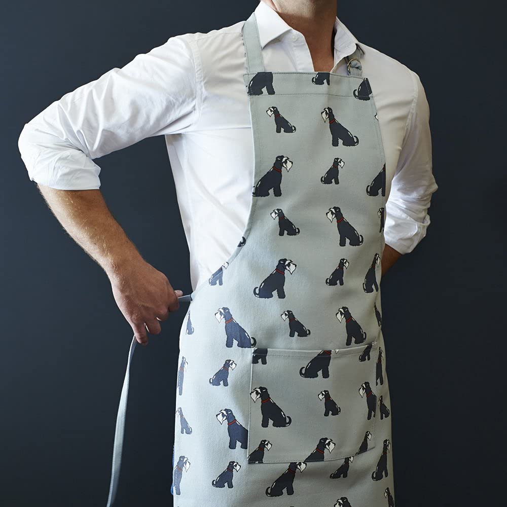 Sweet William Schnauzer apron