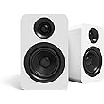Kanto YU Passive 4" Passive Bookshelf Speakers with 1" Silk Dome Tweeter | External Amplifier Required | Pair | Matte White