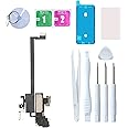 LOZOP for iPhone Xs Max Earpiece Speaker & Earspeaker Ear Piece Proximity Light Sensor Flex Cable with Repair Tools Compatible with iPhone Xs Max 6.5 Inch
