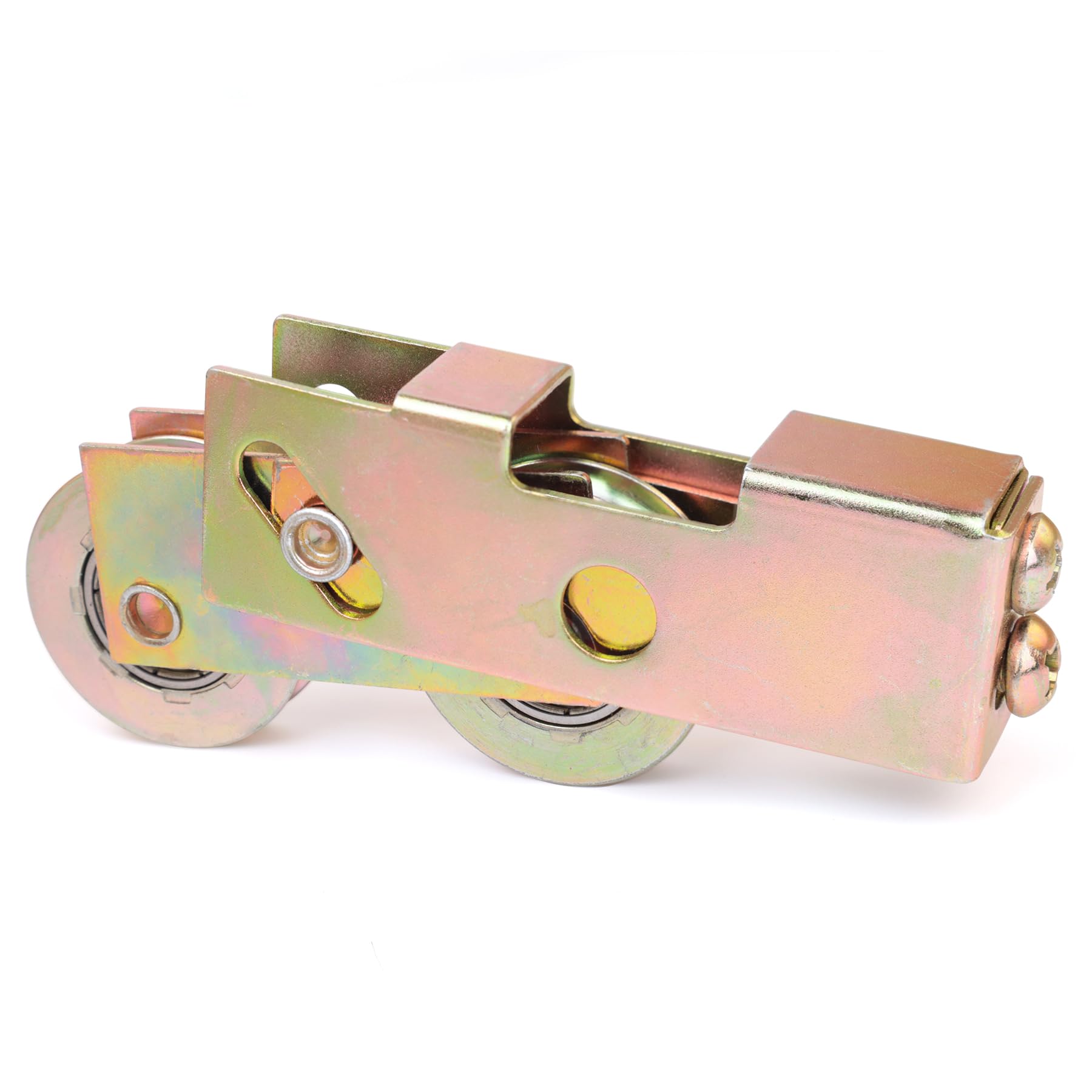 Photo 1 of 2 Pack Sliding Door Rollers, 1 1/4 Inch Sliding Glass Door Tandem Wheels Replacement Kit, 330LBS Heavy Duty Tamdem Rollers for Patio Door