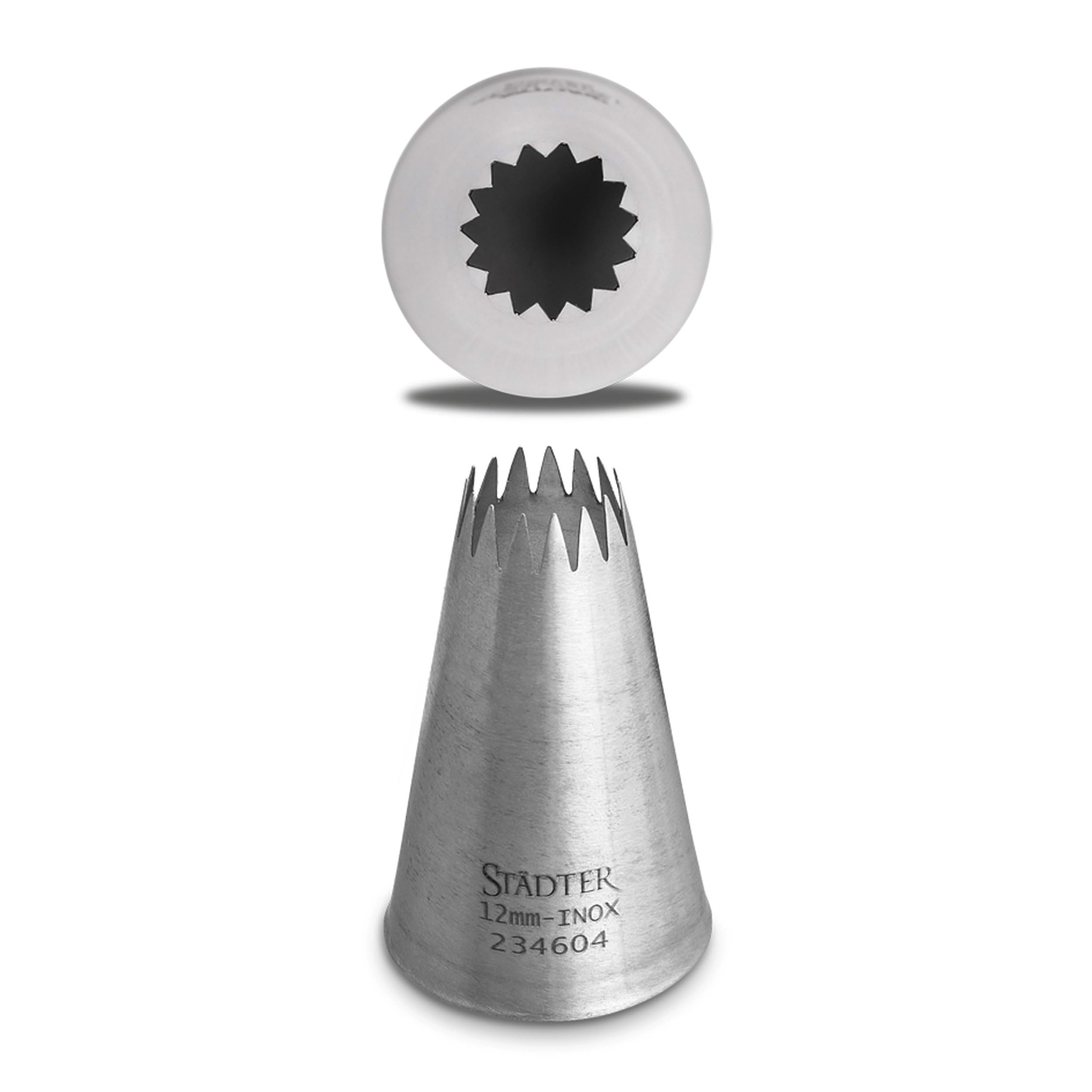 Staedter Fine Star Tip, 12 mm, Stainless Steel, Silver — image 1