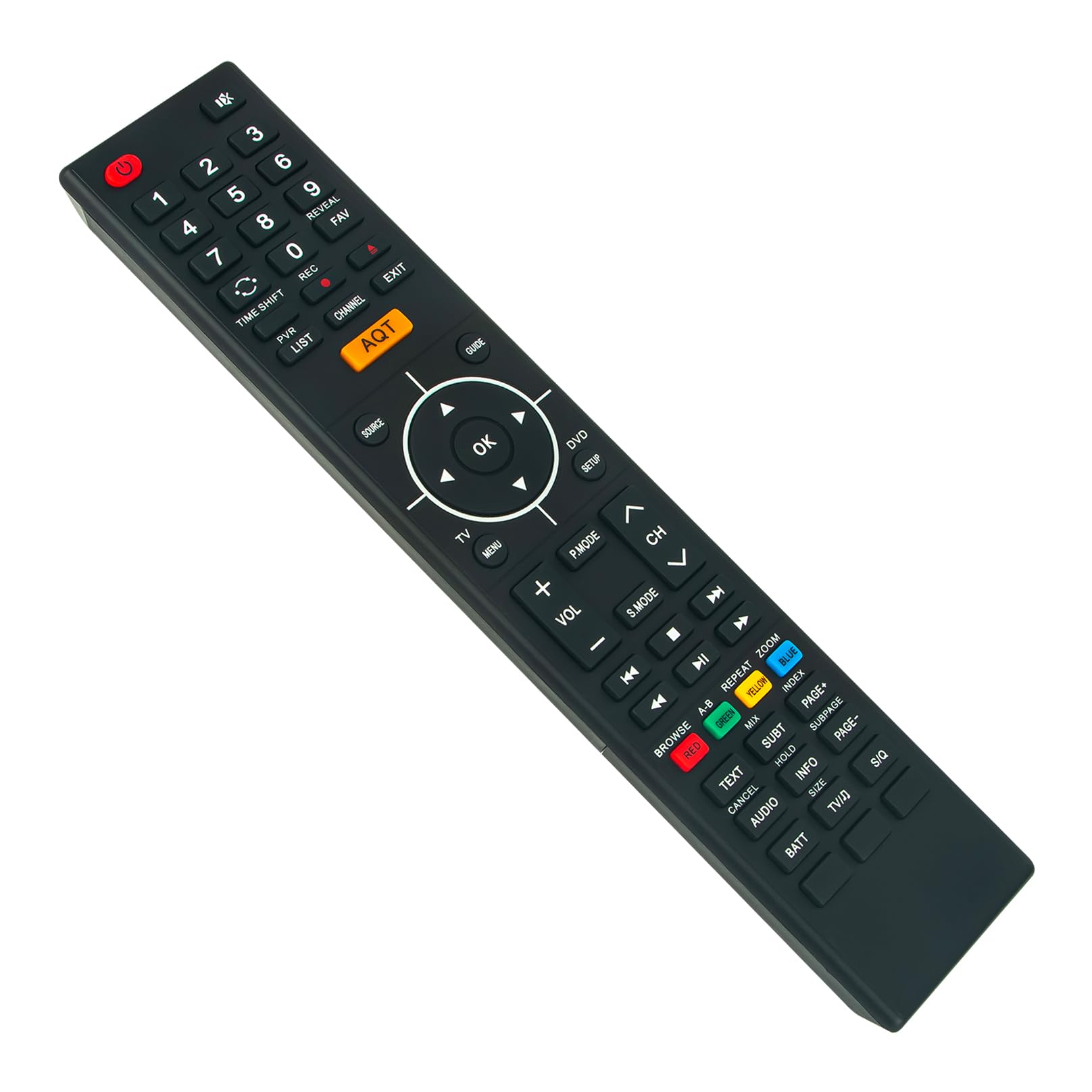 DRS Replacement Remote Control -VINABTY-fit for Avtex TV DRS PRO remote control WITH AQT ALL DRS DRS PRO