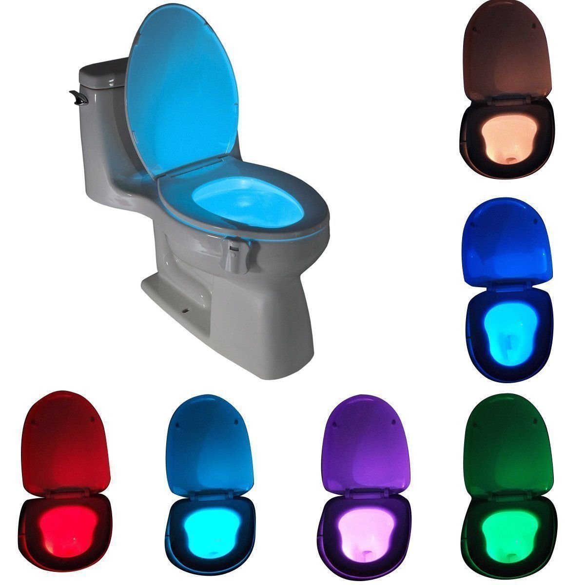 Buy Toilet Bowl Light, Universal MotionActivated Light, LED GOand