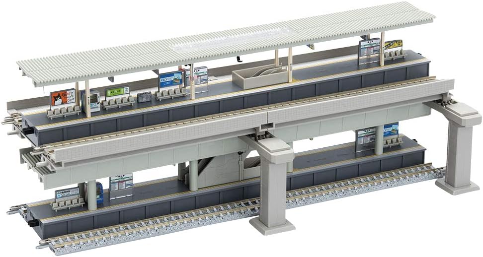 n scale elevated track
