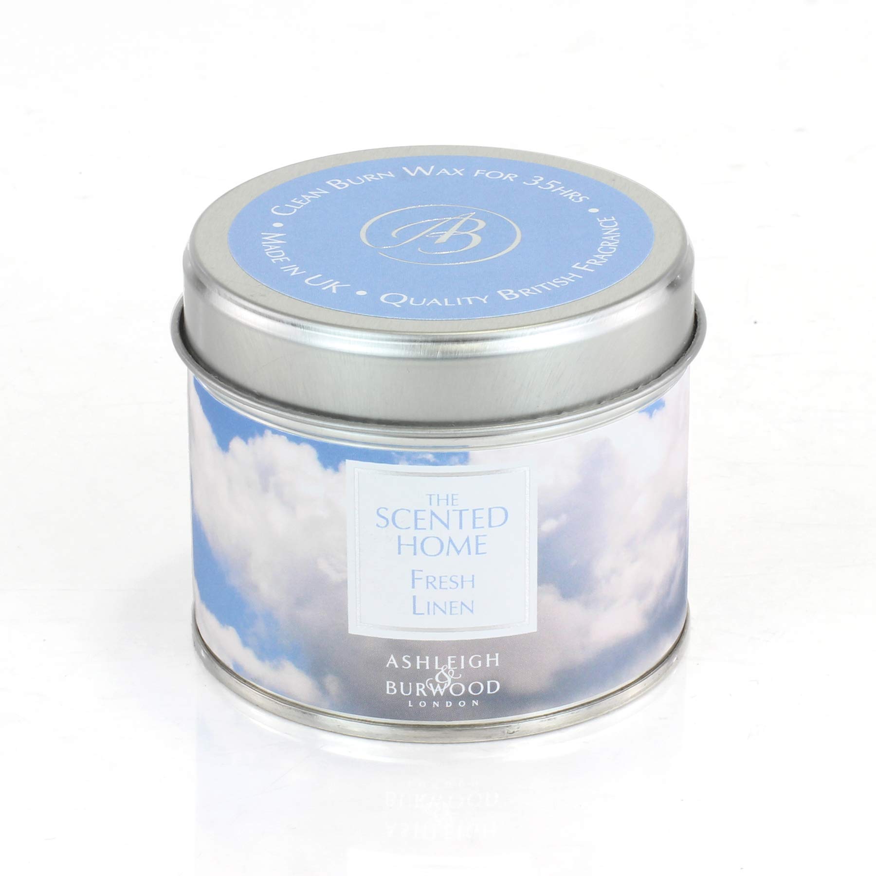 Ashleigh & Burwood Fresh Linen Scented Candle Tin