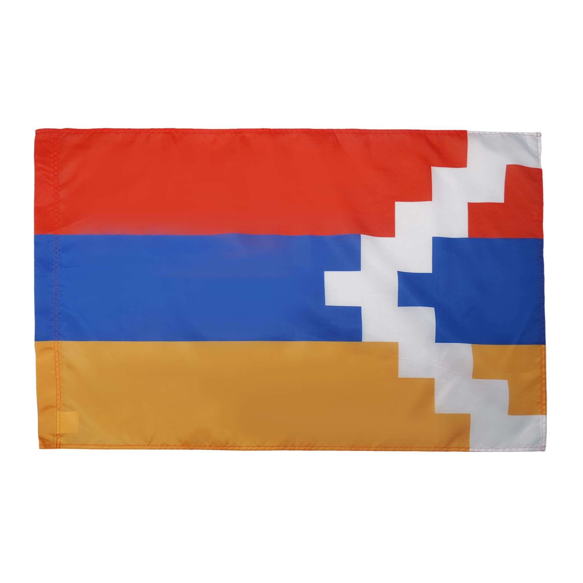 AZ FLAG - Nagorno-Karabakh Flag - 2x3 Ft - Karabakh Banner with Sleeve - 100% Polyester - Fade Resistant - Vivid Colors - 2' x 3' Feet - 90x60 Cm