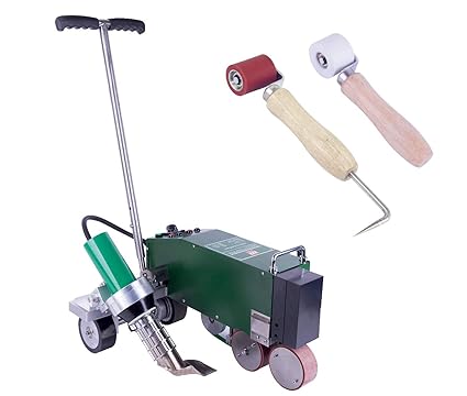 TPO PVC Roof Waterproofing Membrane Hot Air Welding Machine with Brushless Air Blower - - Amazon.com