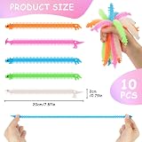 Ainiv 10PCS Sensory Fidget Caterpillar Stretchy Calming Toys view 2