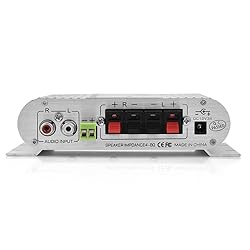 Tihebeyan 2 Channel 12v 15w Bass Amplifier Stereo
