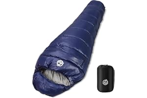 Northroad Mummy Sleeping Bag 14-59 ℉, 3 Season Warm & Cool Weather, Winter Spring Fall Lightweight Waterproof Washable Sleepi