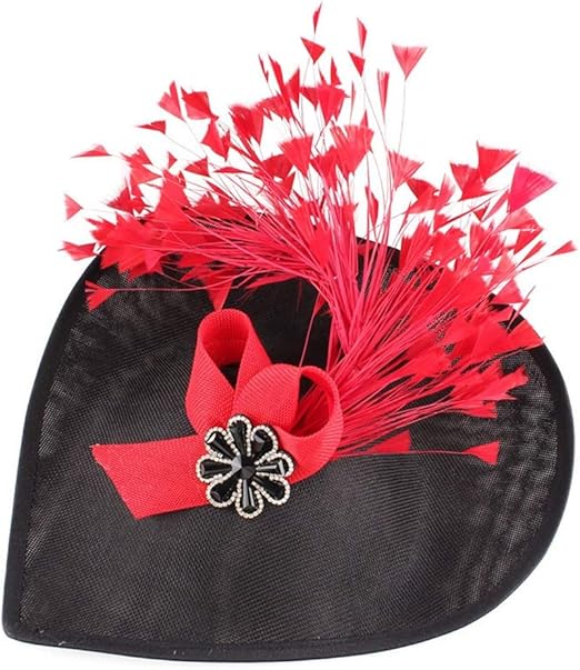 red wedding hats uk