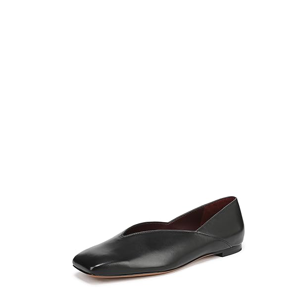 VINCE WOMENS CARMEN LOAFER/MOC SHOES, BLACK, 9.5, MEDIUM