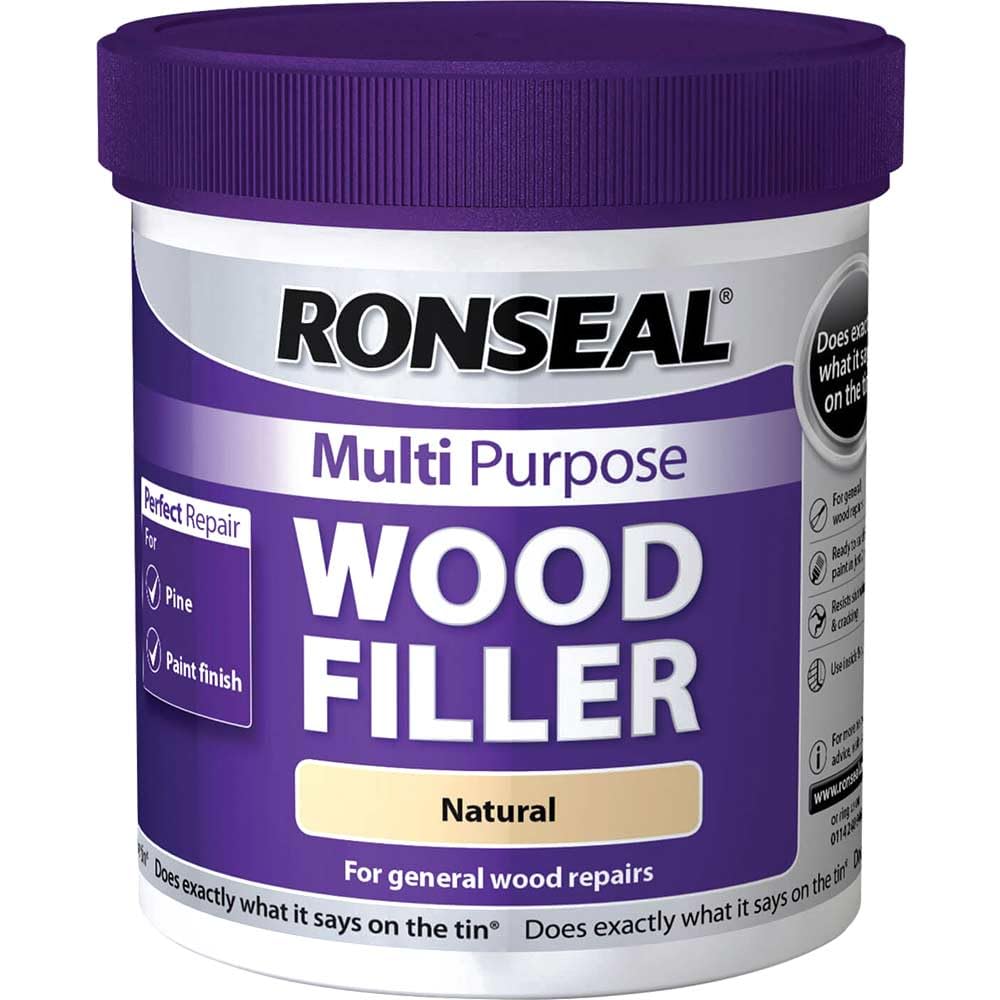 Ronseal MPWFN930 930 g Multi-Purpose Wood Filler Tub - Natural