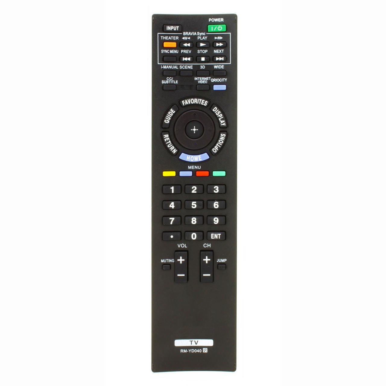New Replacement Remote Control for Sony RMYD040 KDL55HX729