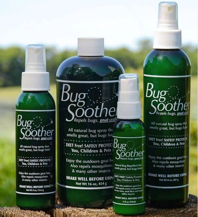 Bug Soother Spray Large Family Pack Natural Insect, Gnat and Mosquito