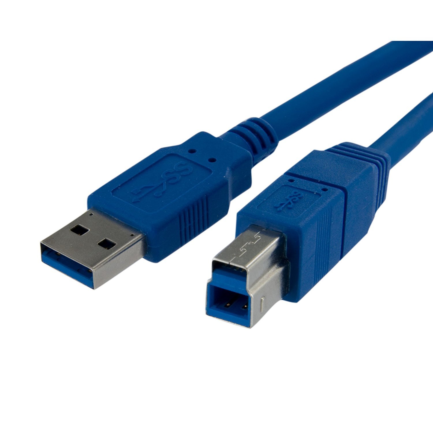 StarTech.com USB3SAB1M 1 m SuperSpeed USB 3.0 Cable A to B, M/M, USB 3.0 A to B Cable, 1x USB 3.0 A (M), 1x USB 3.0 B (M), 1 m