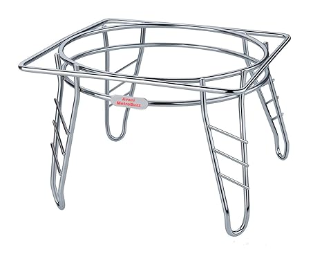 Avani Metrobuzz Fancy Water Pot And Matka Stand Stainless Steel