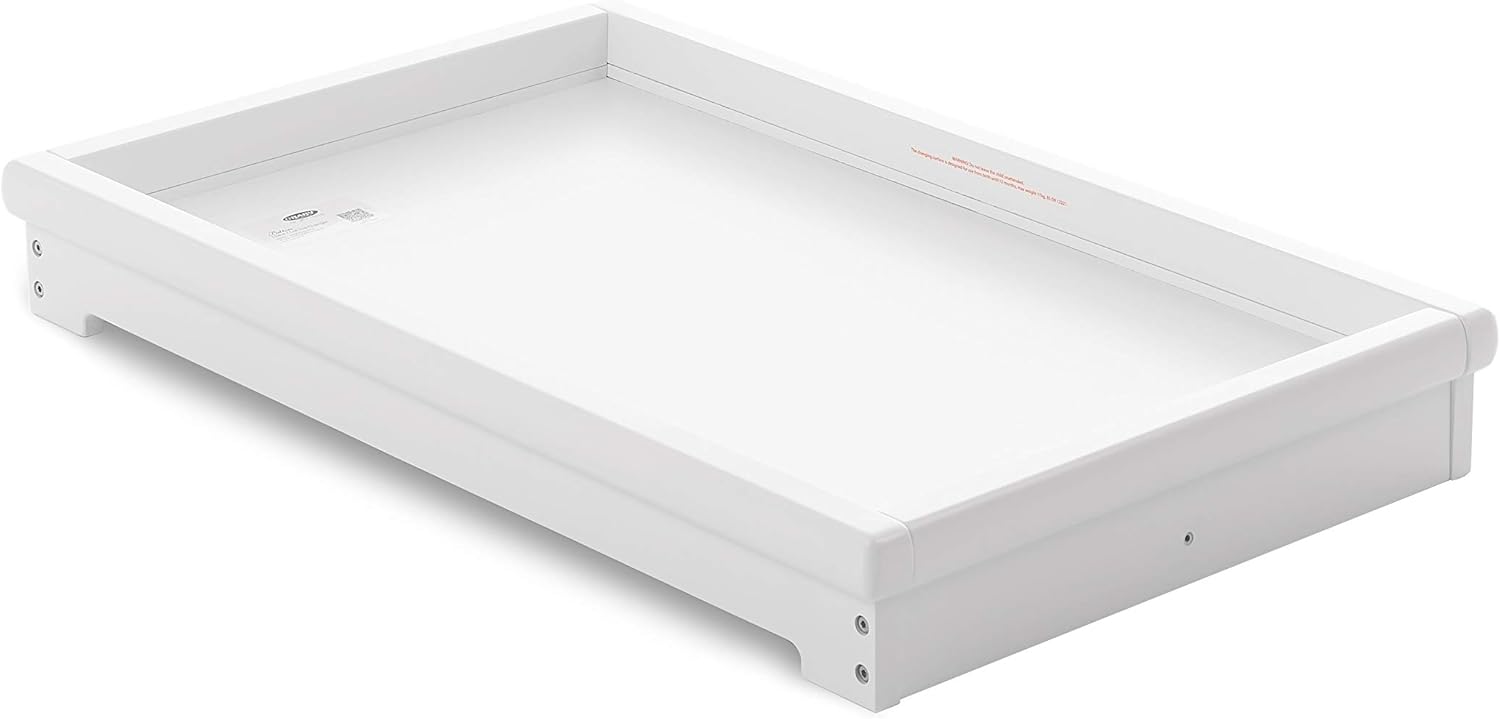 east coast cot top changer white