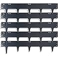 Arum Lawn Edging and Landscaping Border, Cor-Ten Steel,Divider for The Garden, Lawn and Flowerbed, Easy to Use. No Dig. Edging Height 4”, Stake Height 3.5” / 5”, Width 39”, 1/16” Thick. (5 Pack).