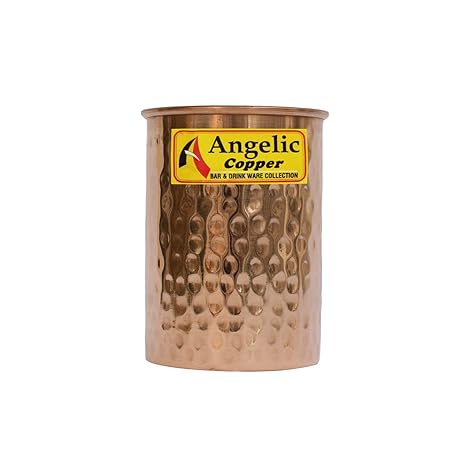 Angelic Copper Water Glass, 260 ml, Brown