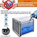 Air Conditioner Portable Air Conditioner Personal Space Air Cooler Mini Portable Space Air Conditioner, Portable Space Cooler for 45 Square Feet, Desk Table Fan for Office Home Outdoor