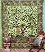 Handicrunch Tree Of Life floral Tapestry Queen Hippy Coverlet Home Décor