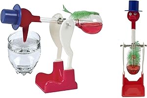 THEGAG 3 Pack of Magic Drinking Birds-Perpetual Motion Science Original Novelty