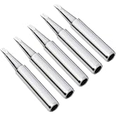 Soldering Iron Tips,900M Solder Tip Replacement (5PCS 900M-T-2.4D) | Solder Welding Replacement Tip Kit Use for Hakko, Radio Shack Solder Station etc