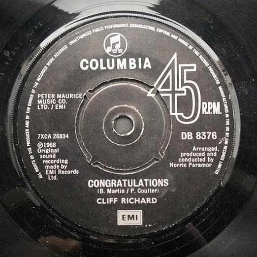 Congratulations / High 'n' Dry [7" VINYL]: Amazon.co.uk: CDs & Vinyl