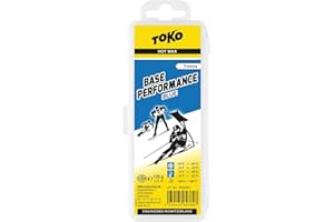 TOKO Base Performance Blue Snowboard and Ski Wax 120G Universal Hot Wax